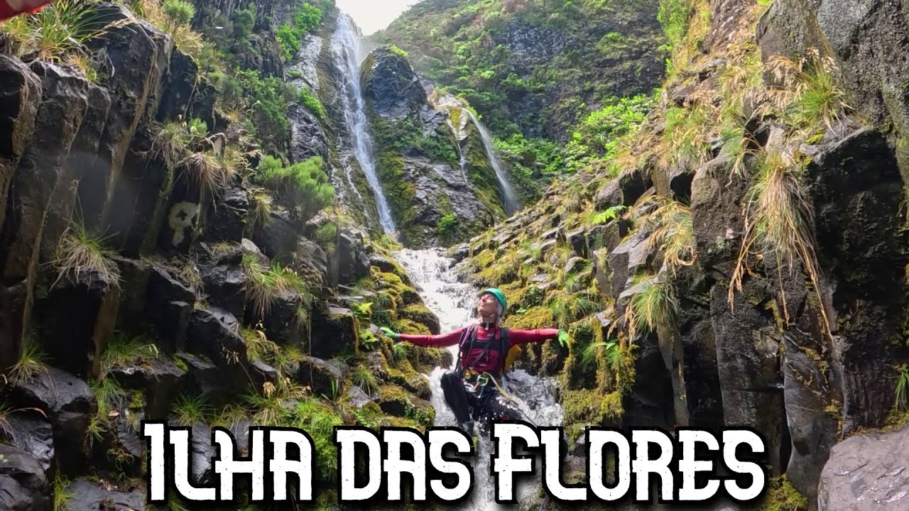 Barranquismo en la Isla de Flores, Azores 🇵🇹 | Canyoning in Flores Island, Azores Travel