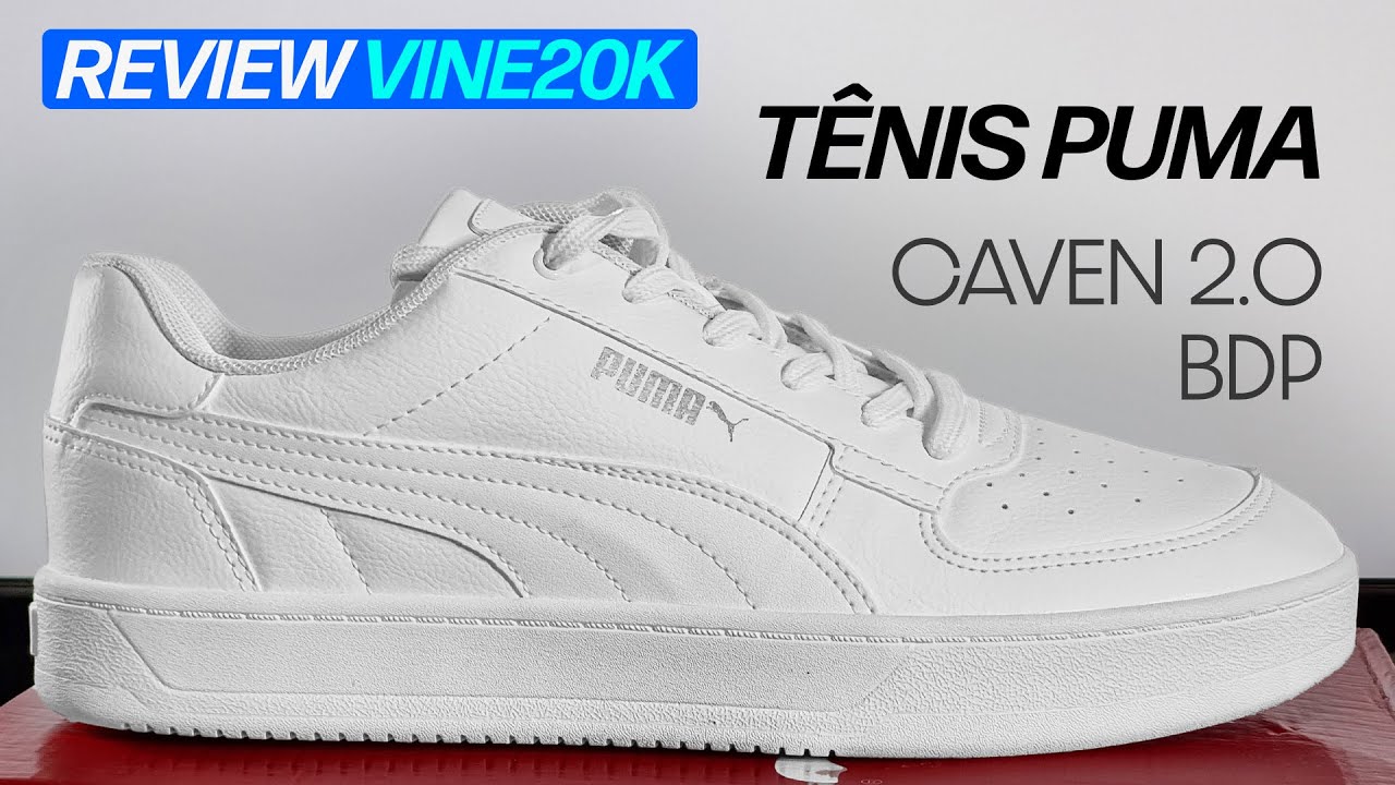 Review  do Tênis Puma Caven 2.0 BDP, Branco, Masculino, Tamanho 41 | 