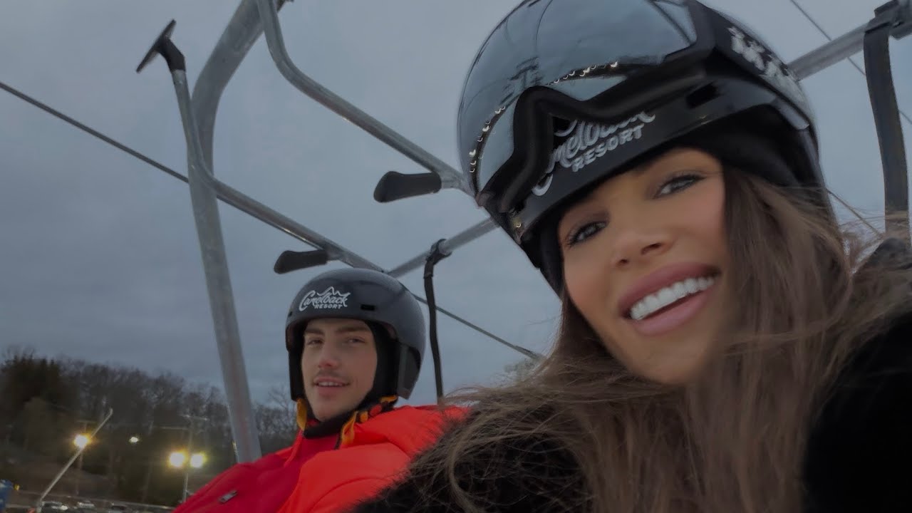 PRVI DAN SKIJANJA U AMERICI 🇺🇸⛷️ Camelback Poconos – padovi, instruktor i haos