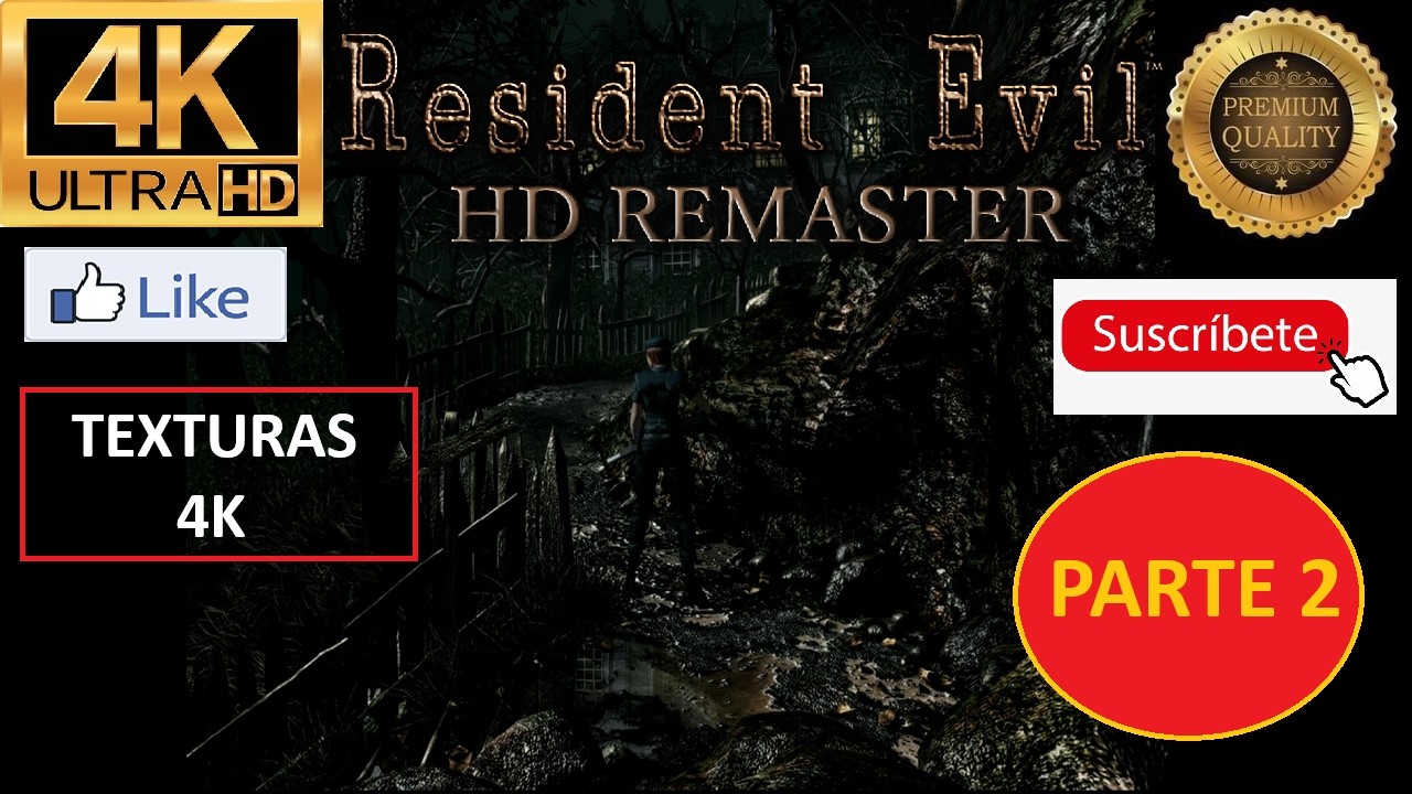 RE HD REMASTER! TEXTURAS EN 4K! JUEGO COMPLETO! JILL! PARTE 2!! 4K UHD! DEJEN SU LIKE Y SUSCRÍBANSE!