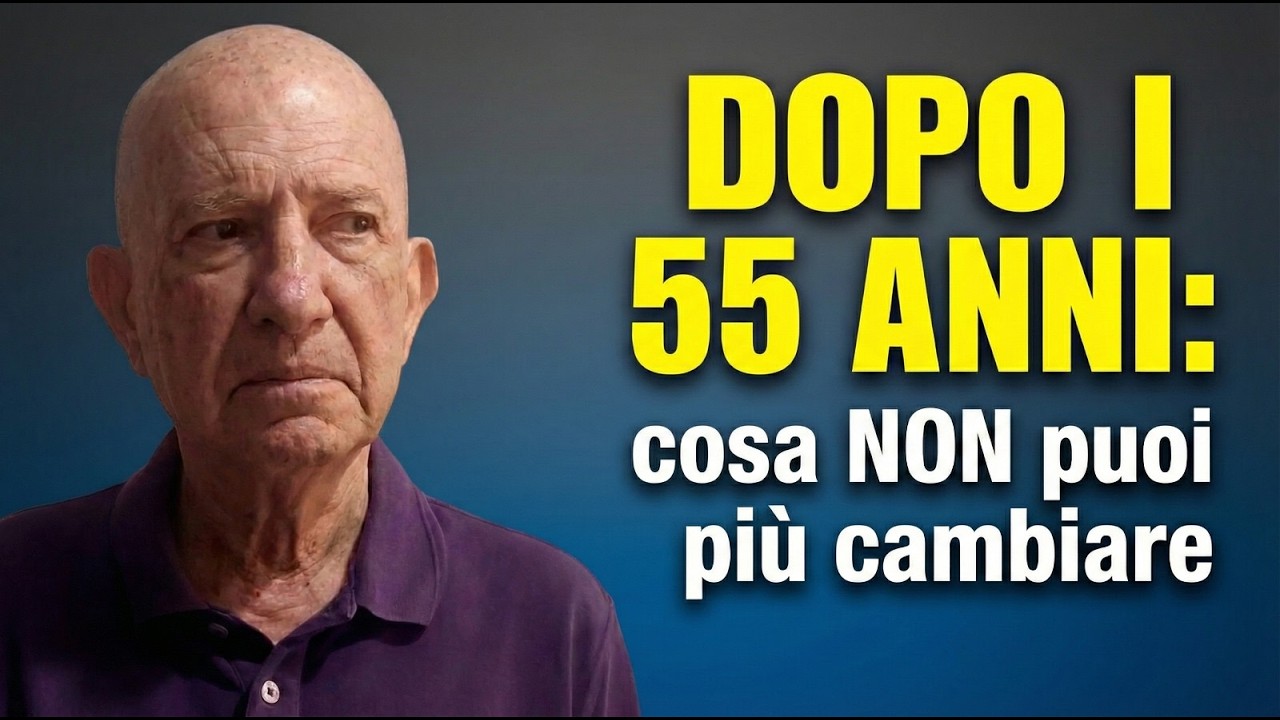 Dopo i 55 anni: cosa NON puoi più cambiare (nessuno te lo dice)