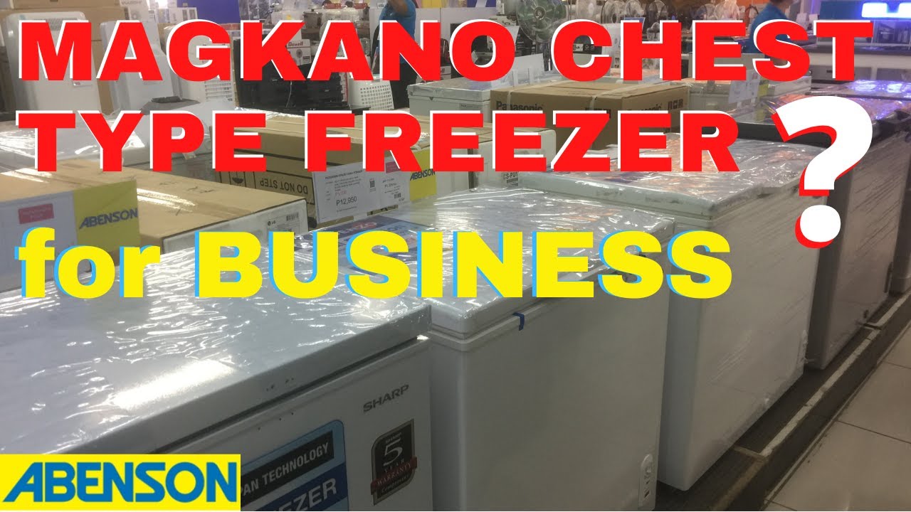 Presyo ng CHEST TYPE FREEZER