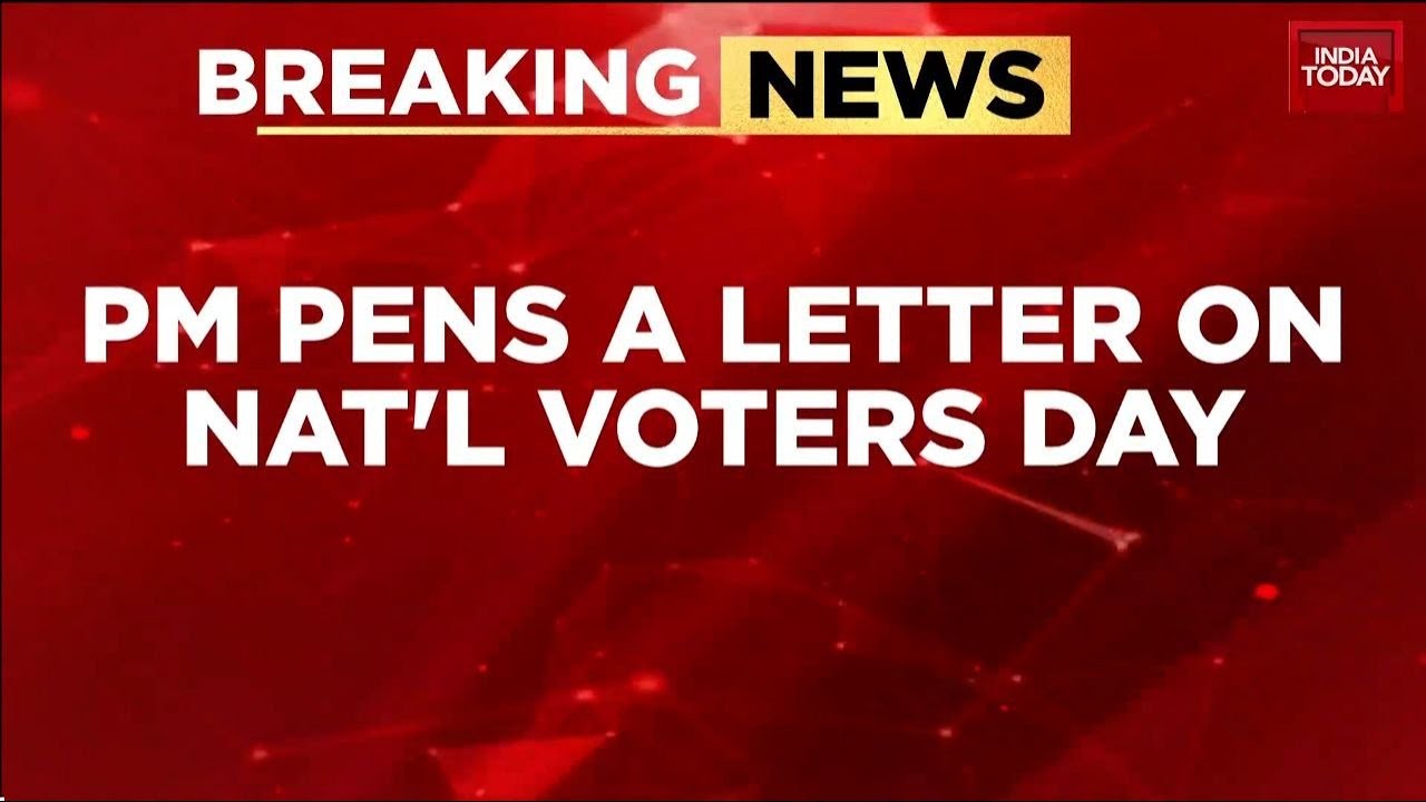PM Narendra Modi Pens Letter To Bharat Volunteers On National Voters Day |India Today | PM Modi News