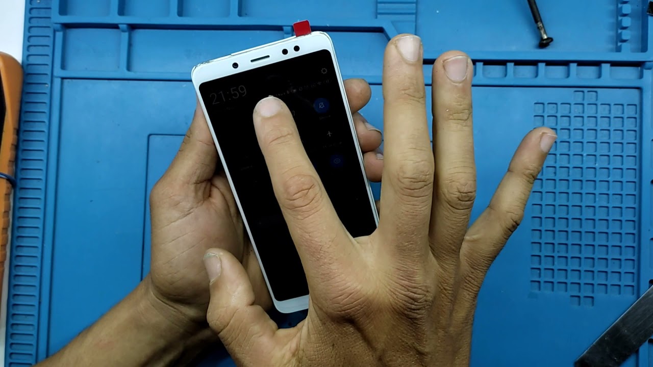 طريقة تغيير شاشة شاومي نوت 5 XIAOMI redmi not 5 screen replacement