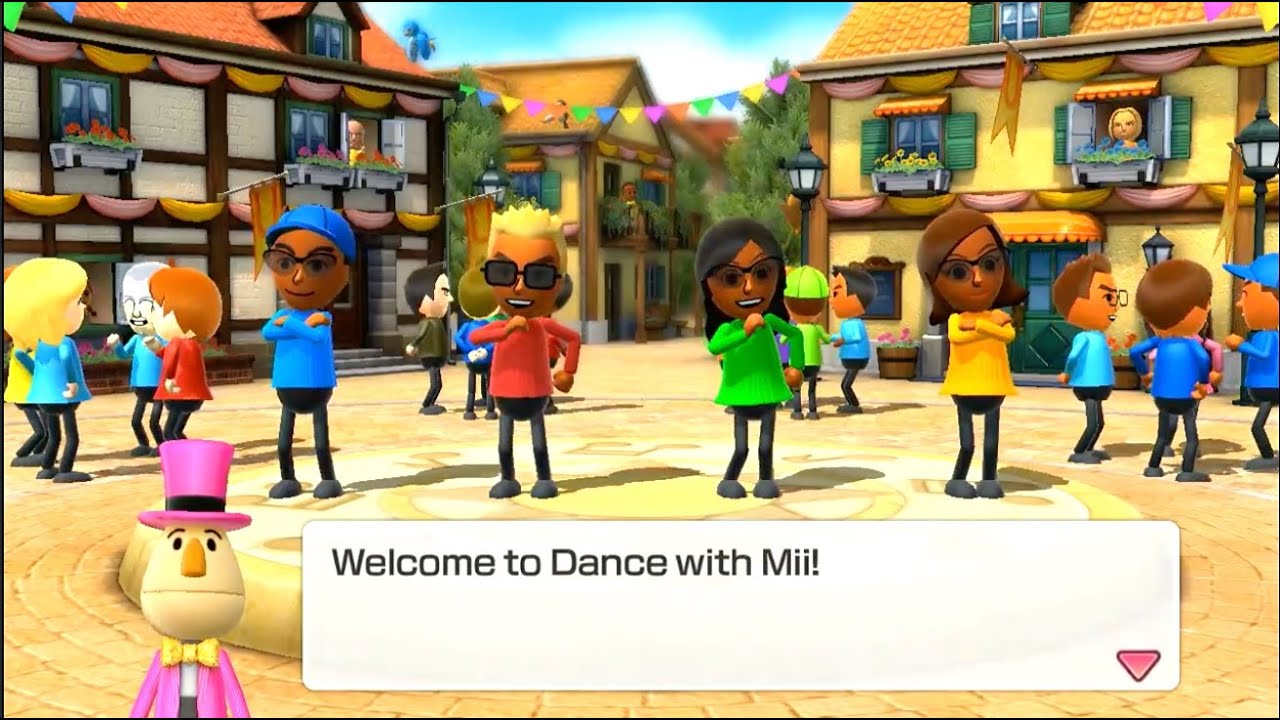 EpicBro 1 - Wii Party U - Dance with Mii (4 Players)
