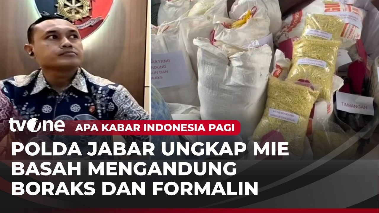 Ternyata Mie Berformalin Diproduksi Seorang Residivis | AKIP tvOne
