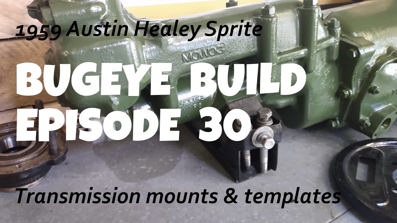 Transmission mount and boot floor templates... Bugeye build episode 30