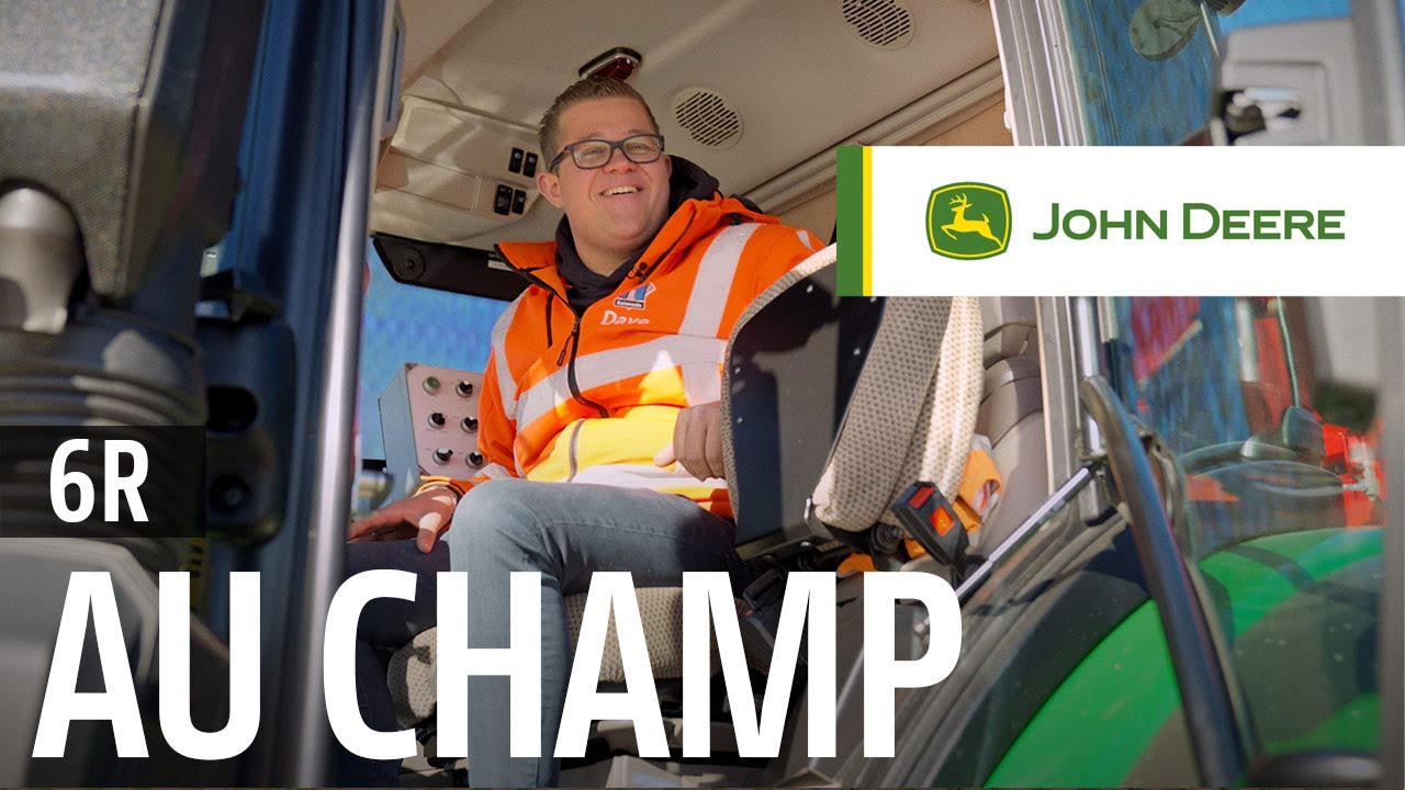 PACK SPORT DU JOHN&nbsp;DEERE 6R Un vrai confort pour la construction routi&egrave;re