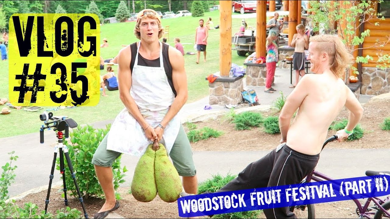 JACKFRUIT BALLS AT THE WOODSTOCK FRUIT FESTIVAL! (PART ||) || Vlog_35