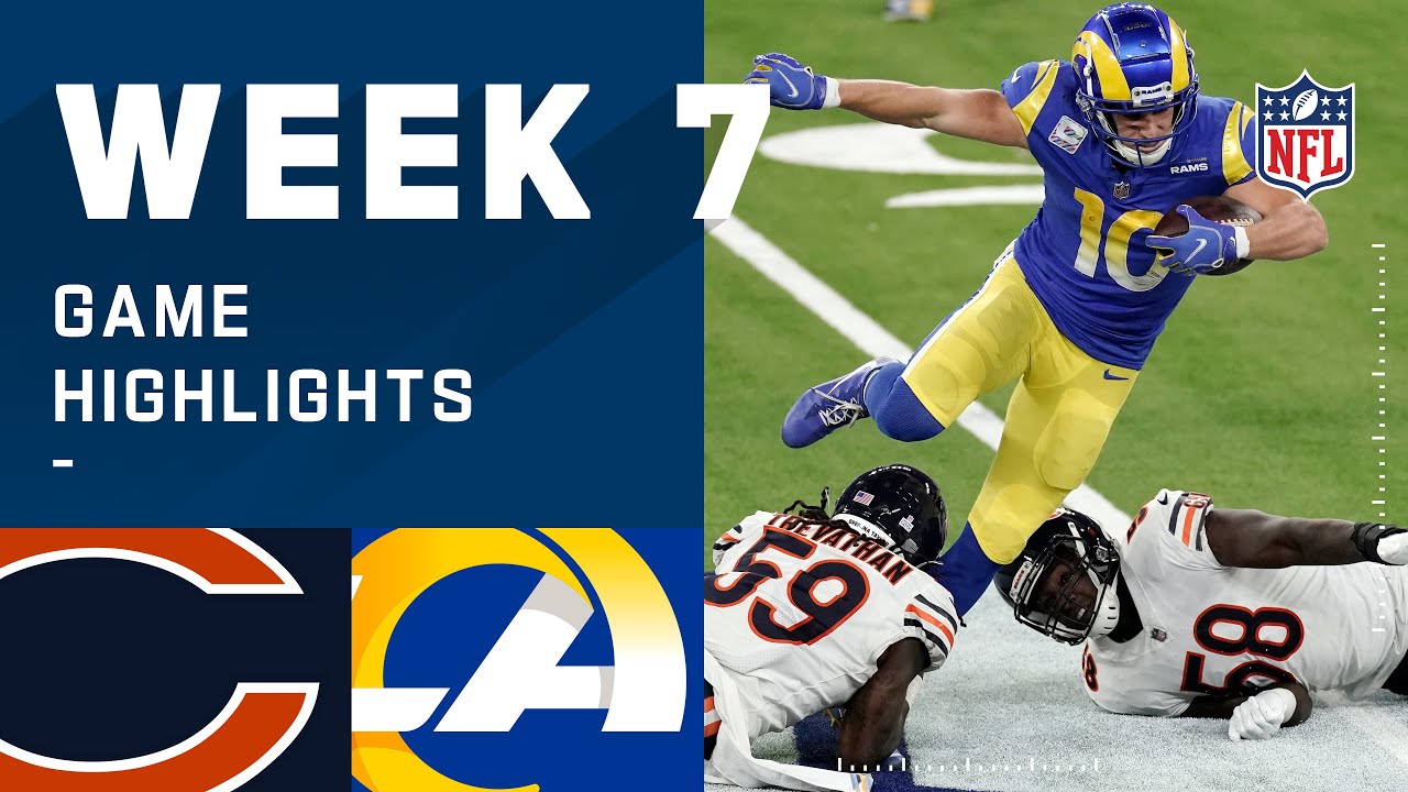 Bears vs. Rams Week 7 Highlights | NFL 2020