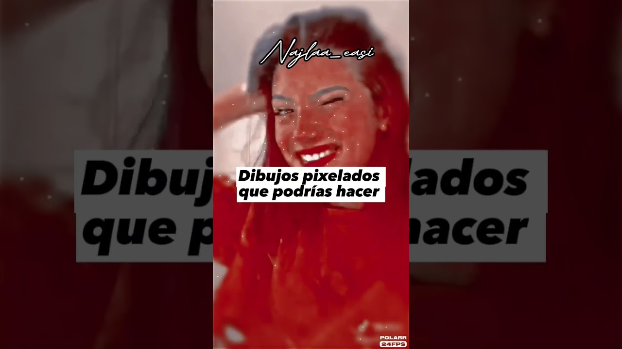 Dibujos pixelados que podr&iacute;as hacer
