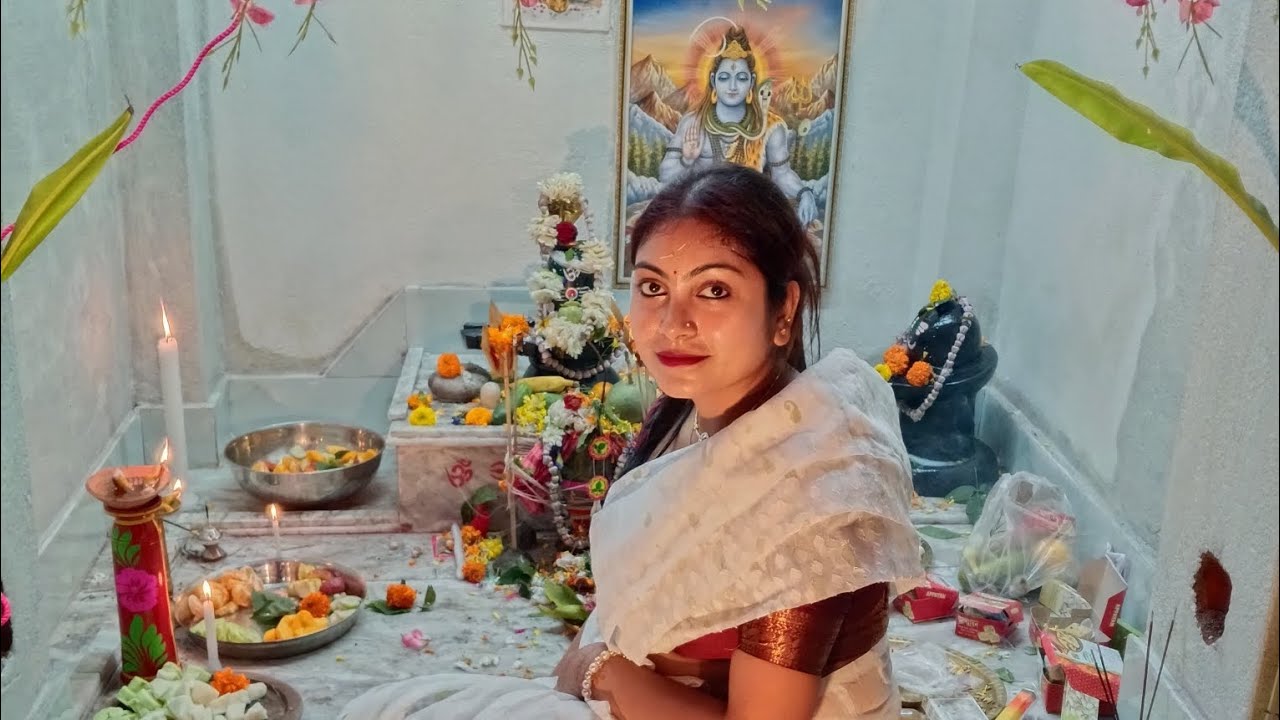 মহা শিবরাত্রিতে আমার পুজোর একটা ছোট্ট ভিডিও🥰 হর হর মহাদেব 📿🙏🔱