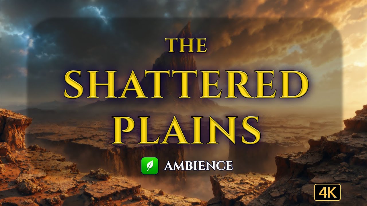 Stormlight Archive Ambience - The Shattered Plains 4K | Inspired Ambience