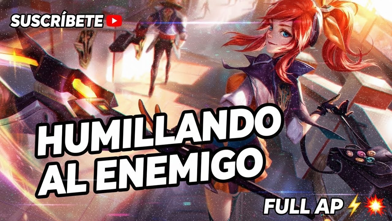 Así se HUMILLA al equipo enemigo con LUX FULL AP ⚡💪 (Daño Absurdo)