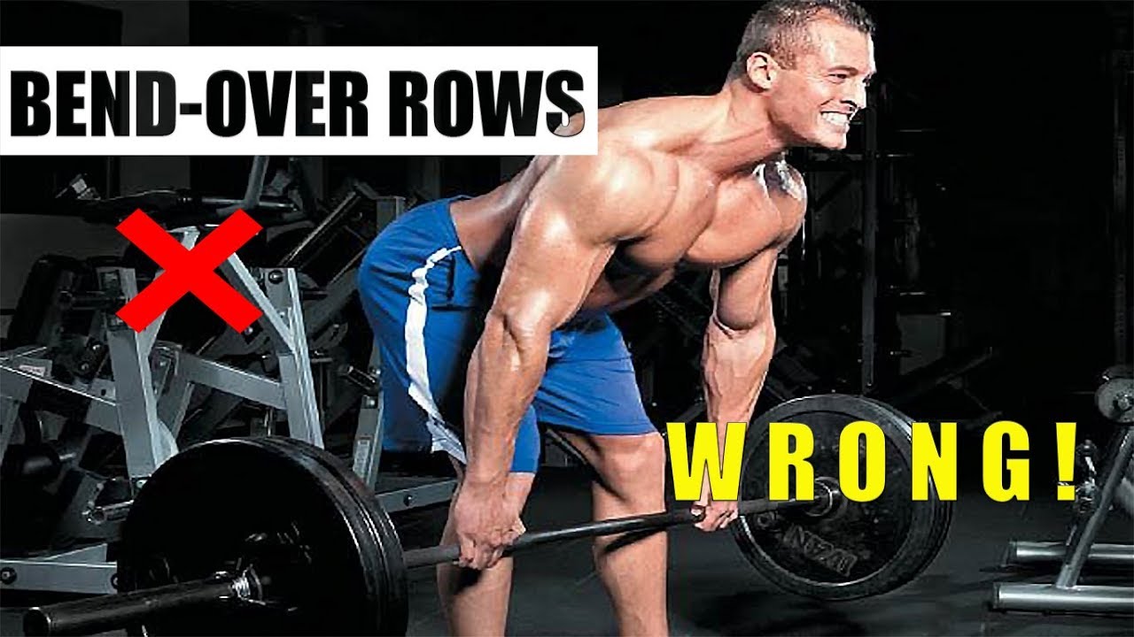 BEND OVER BARBELL ROWS  की 5 डेडली गलतियां- STOP NOW!!