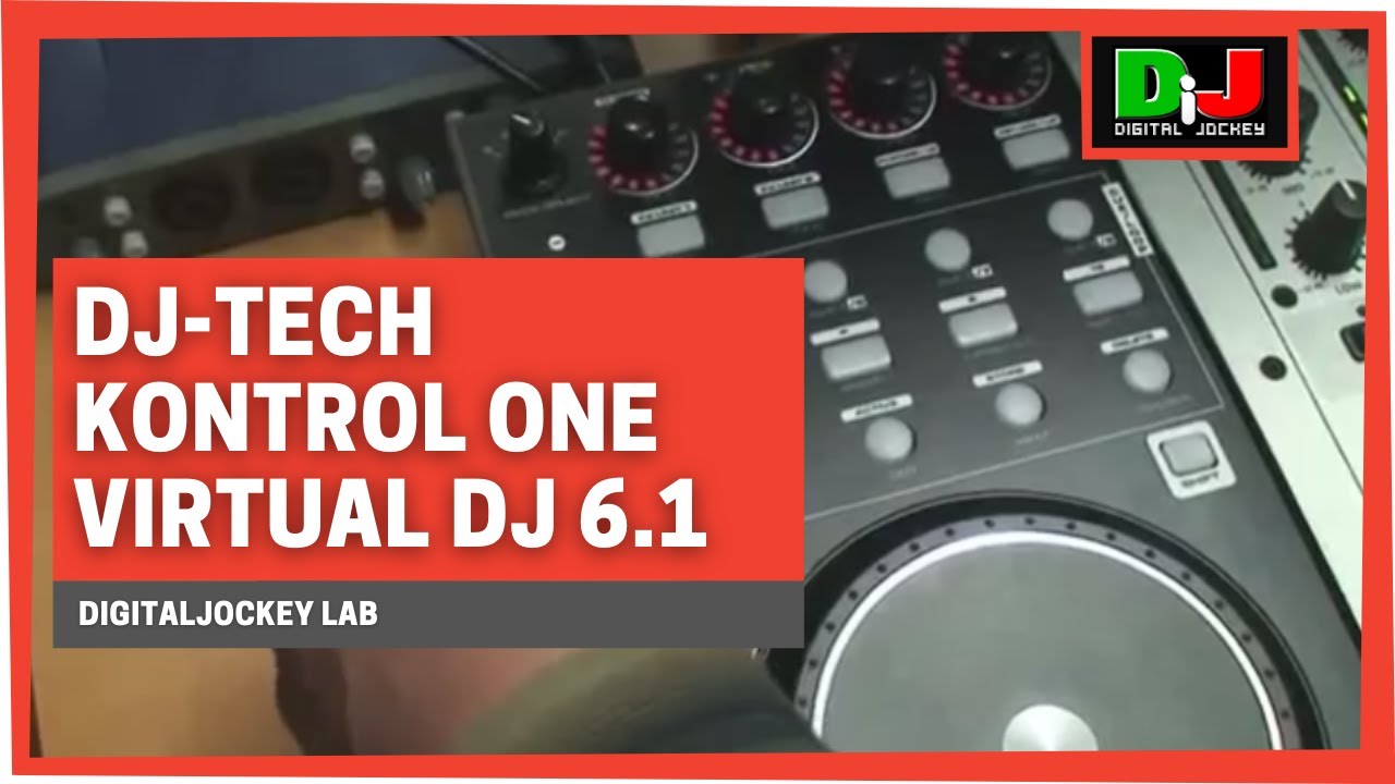 DJ-Tech Kontrol One - Test con Virtual DJ 6.1 @ DigitalJockey Lab