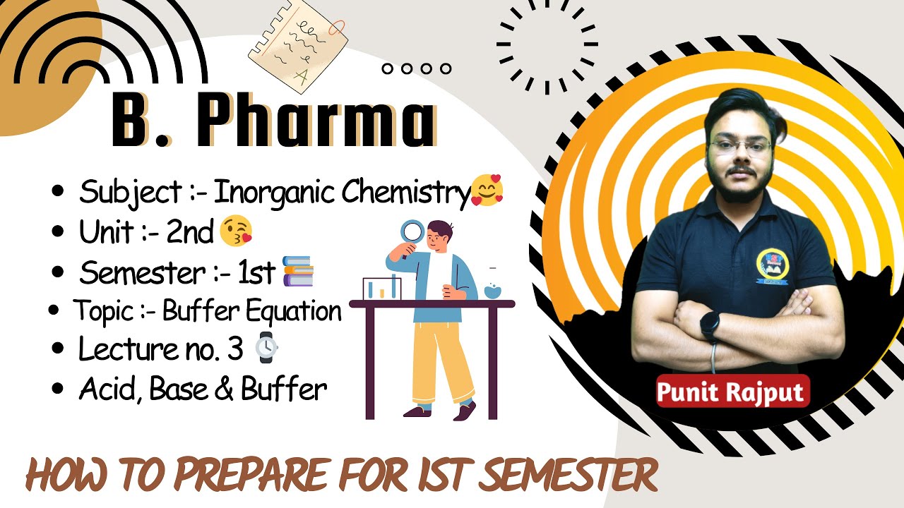 Henderson Hasselbalch Equation | Buffer Equation | Acid Base And Buffers | Pharmaceutical Chemistry