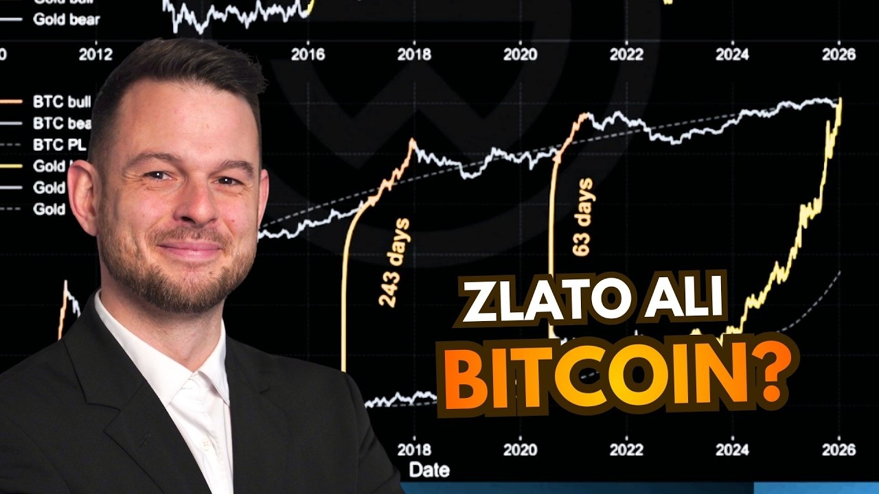 Zlato ali bitcoin? Tehnični pregled kriptotrga z Juretom Čulkom