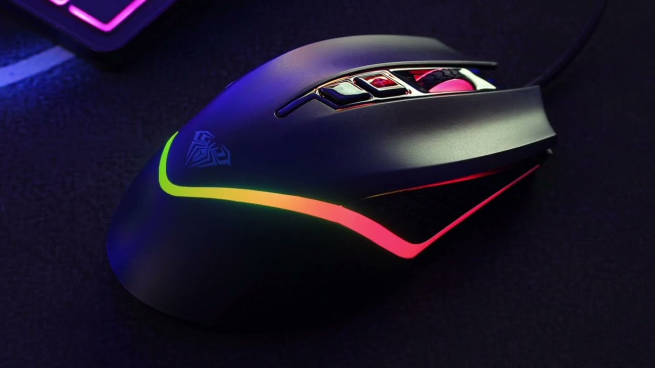 MOUSE GAMER PARA JOGOS AULA WIND F805 UNBOXING DRIVER MACRO DEMONSTRAÇÃO.