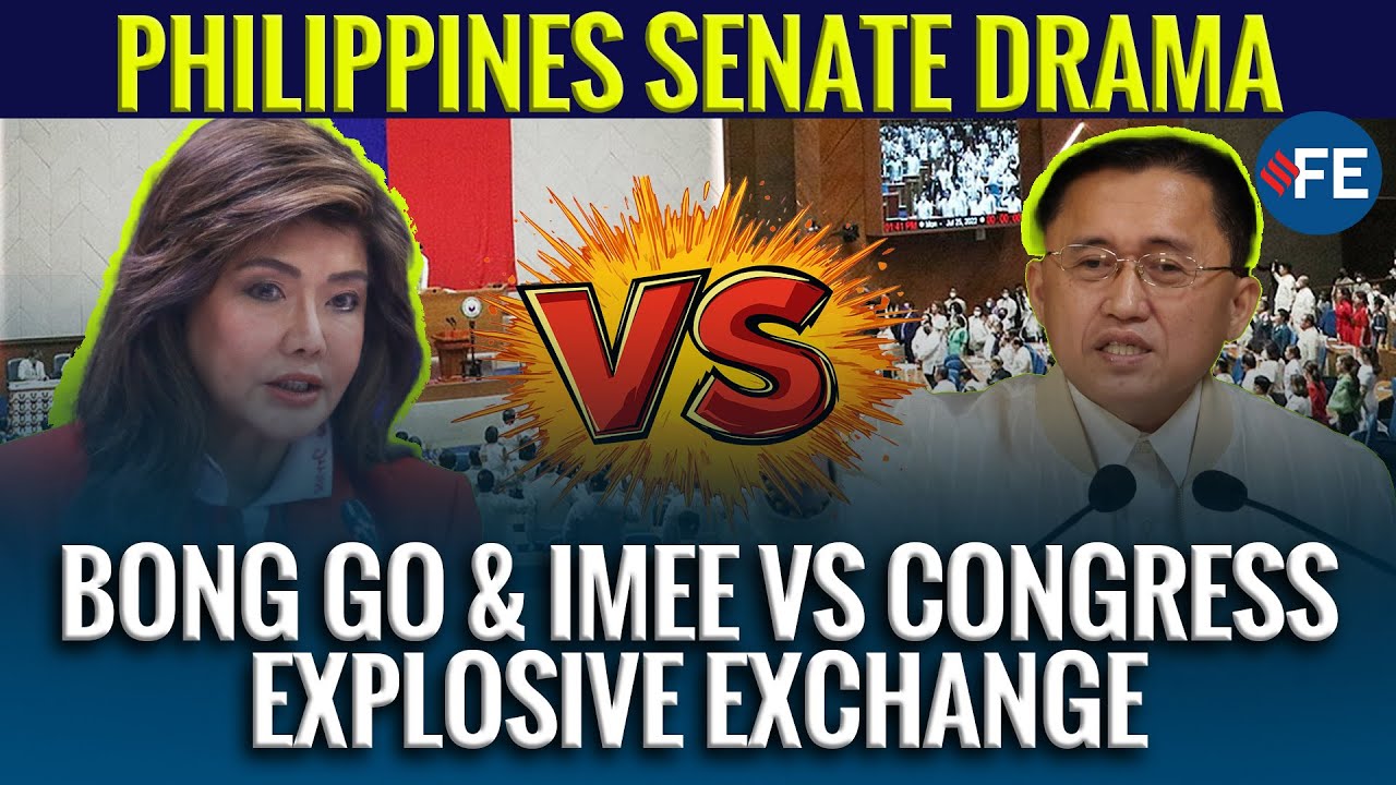 Heated Congress Clash: Bong Go, imee Respond Sharply-Defenses Explode |Philippines Senate Highlights