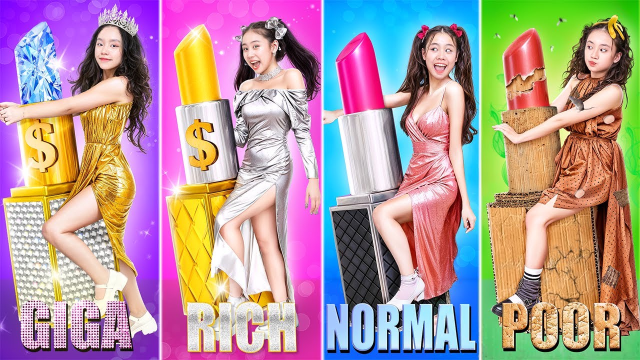 Poor Vs Rich Vs Giga Rich Vs Normal Student At Prom!