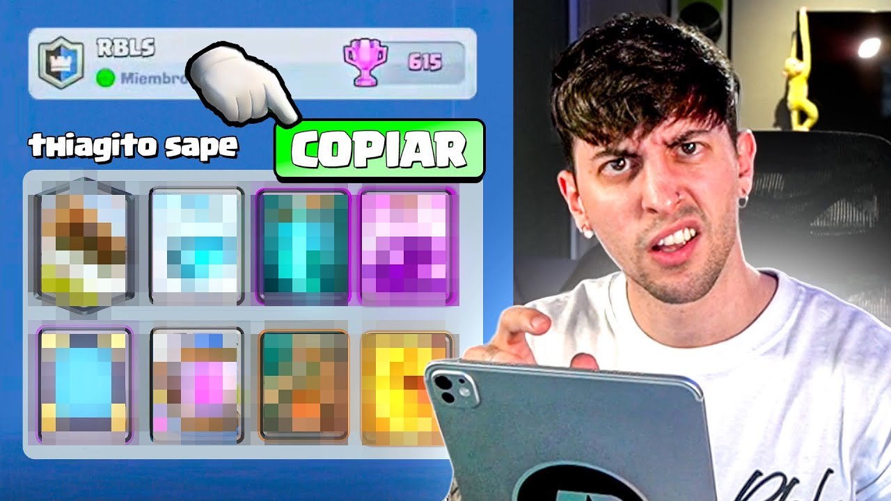 Clash Royale pero los Mazos los arma mi CLAN 🥵