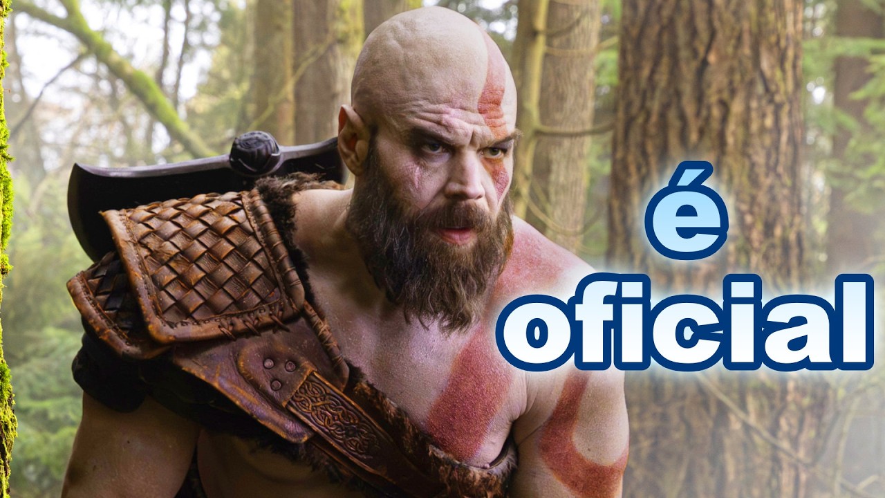 foi revelada imagem oficial da serie do god of war