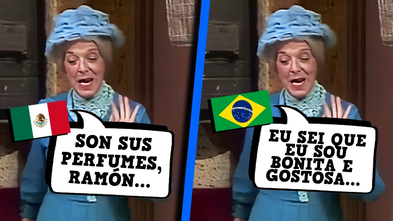 A MELHOR dublagem de CHAVES e CHAPOLIN é a de 1990?!