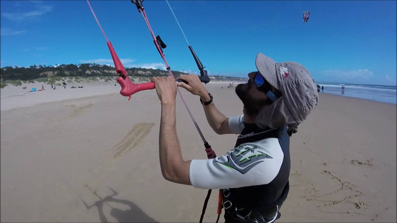 Curso de Kitesurf - Como travar a prancha em velocidade