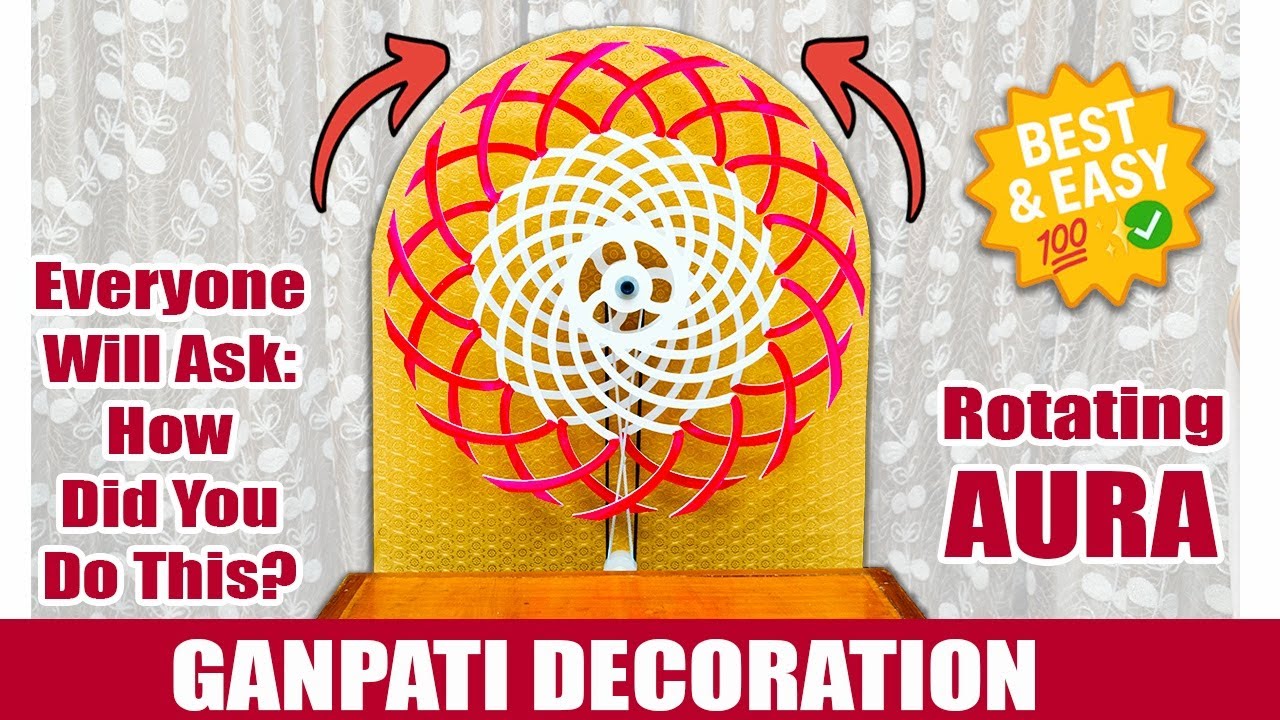 Gorgeous & Easy DIY Ganesh Festival Decorations | Complete guide