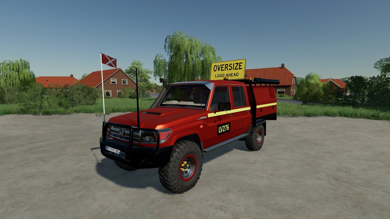 FS22 Toyota Landcruiser 79 Dual Cab Farming Simulator 22 Mods