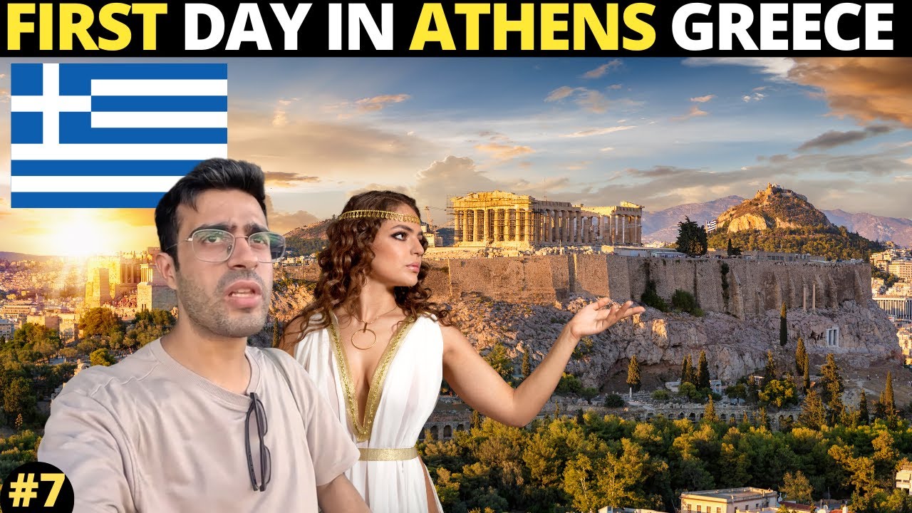 First Day in GREECE : Exploring Athens 🇬🇷