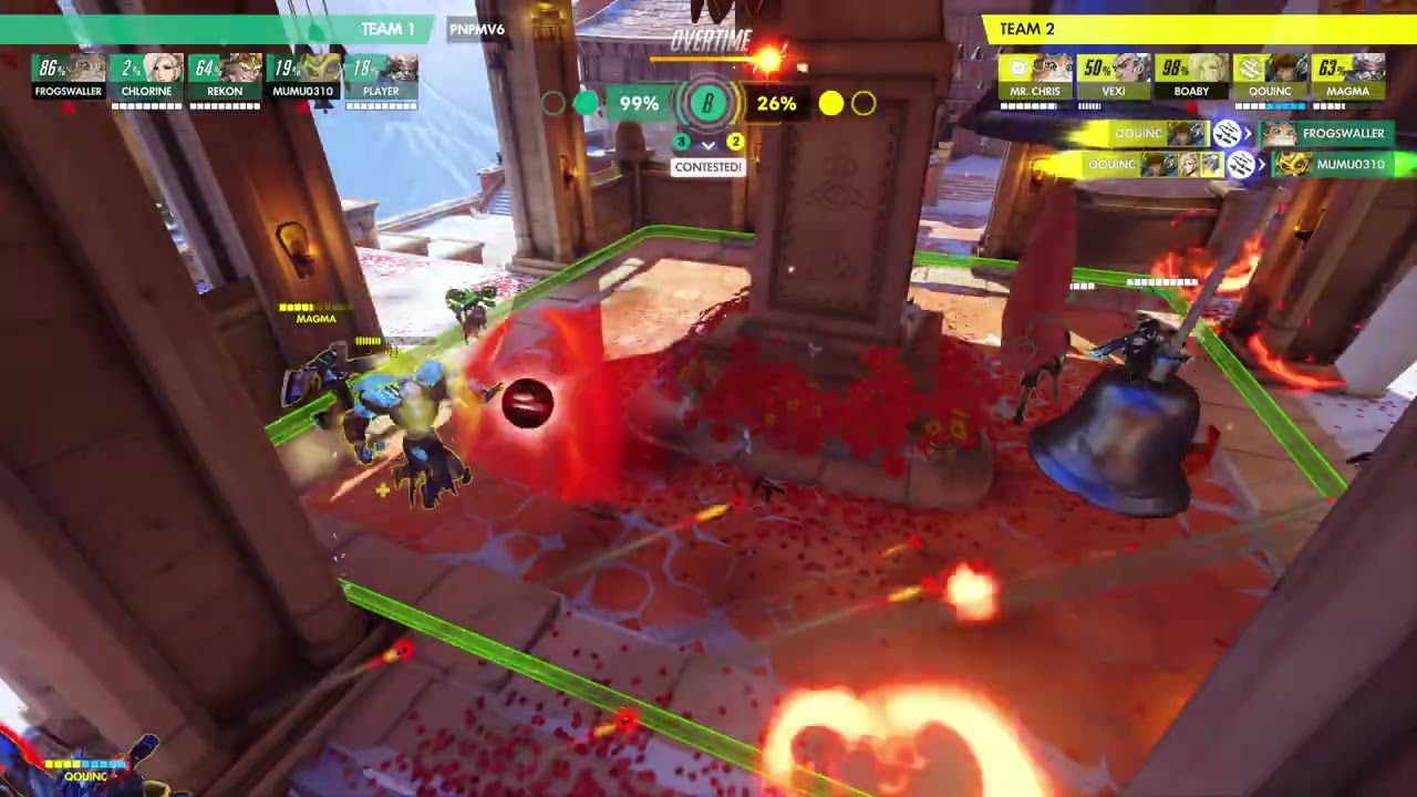 The best round of Overwatch I think I've ever played.