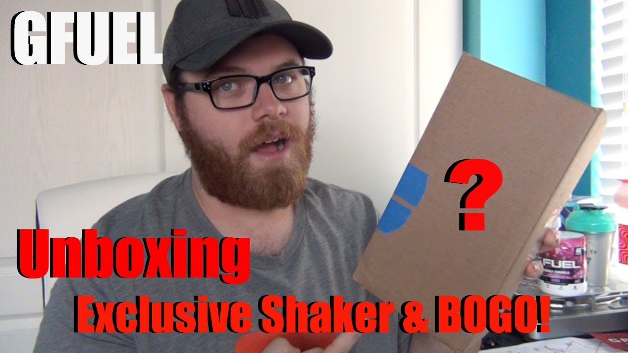 GFuel Unboxing! (Exclusive Shaker Cup & Halloween BOGO)