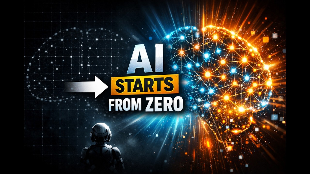 How AI Actually Learns &mdash; From Zero to Pattern Recognition