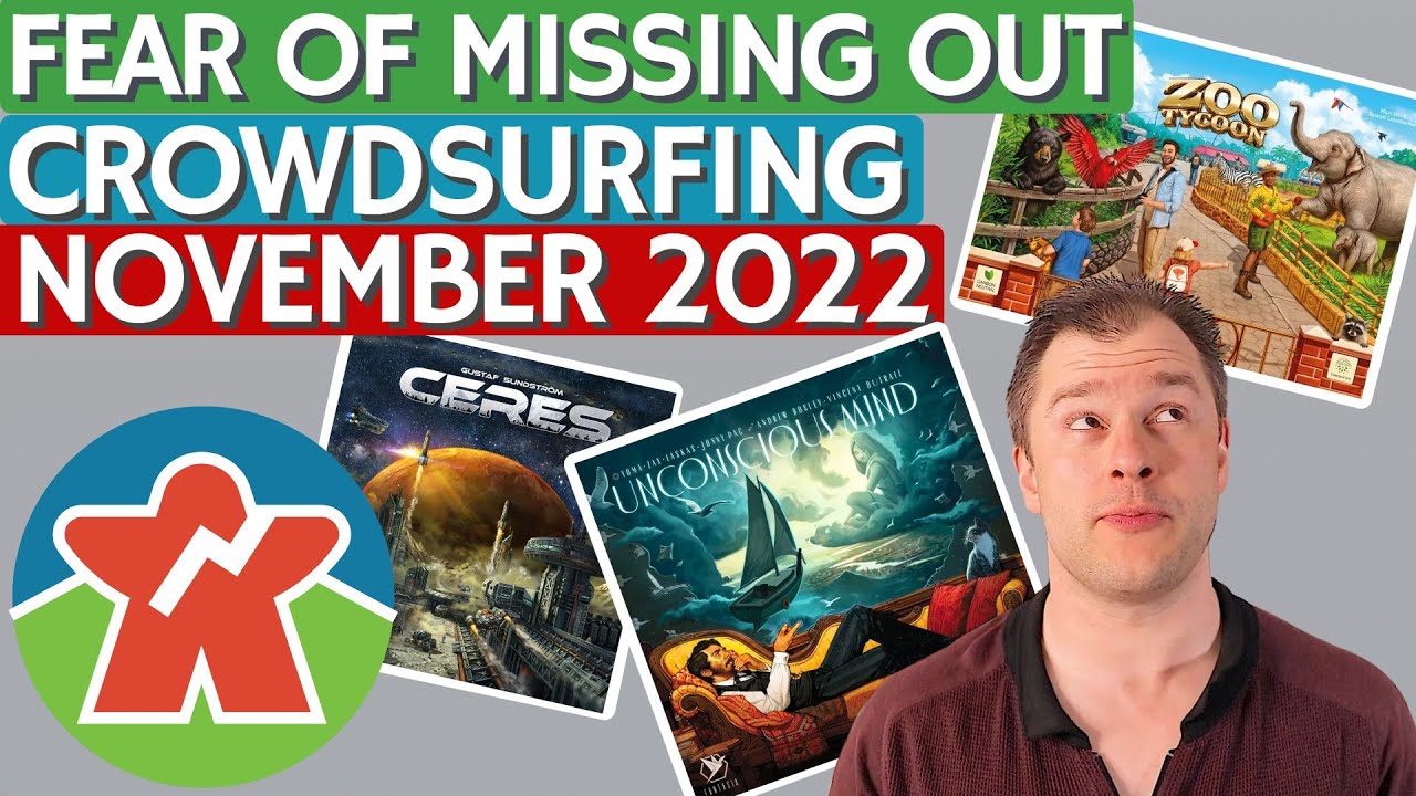 November 2022 Kickstarter Board Games - Fear of Missing Out V