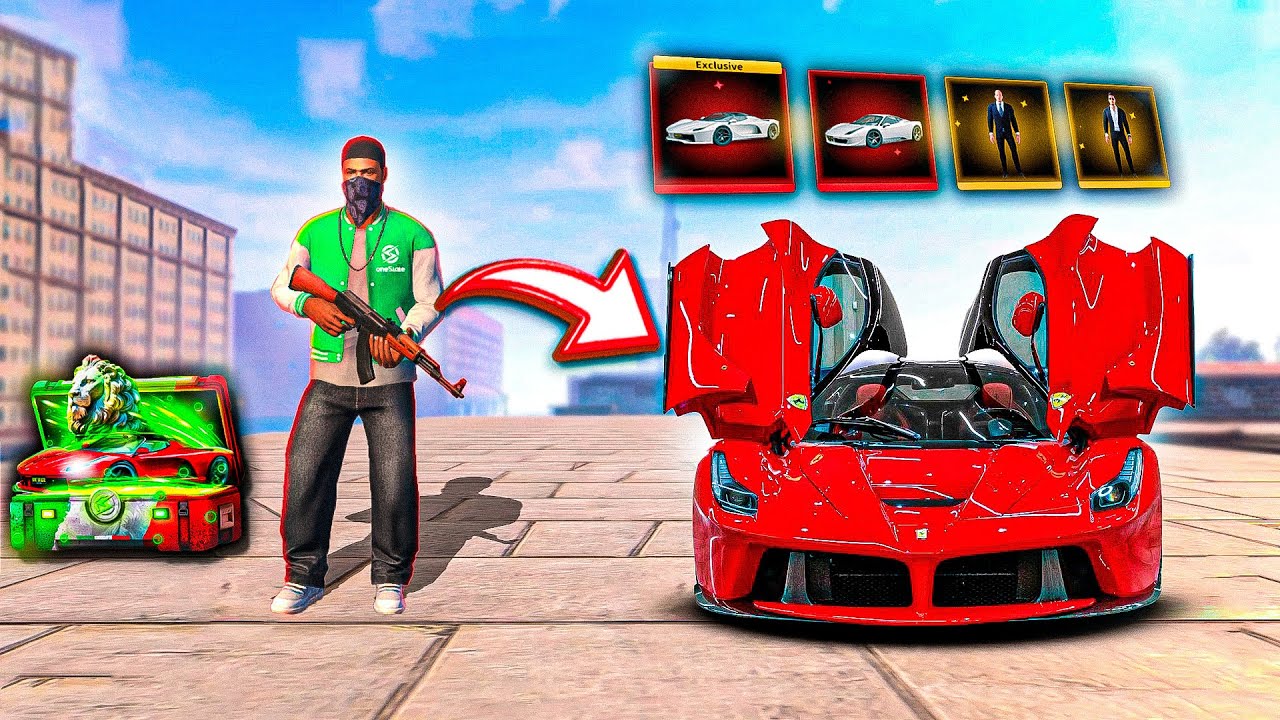 GANHEI UMA FERRARI ABRINDO CAIXAS NO ONE STATE RP