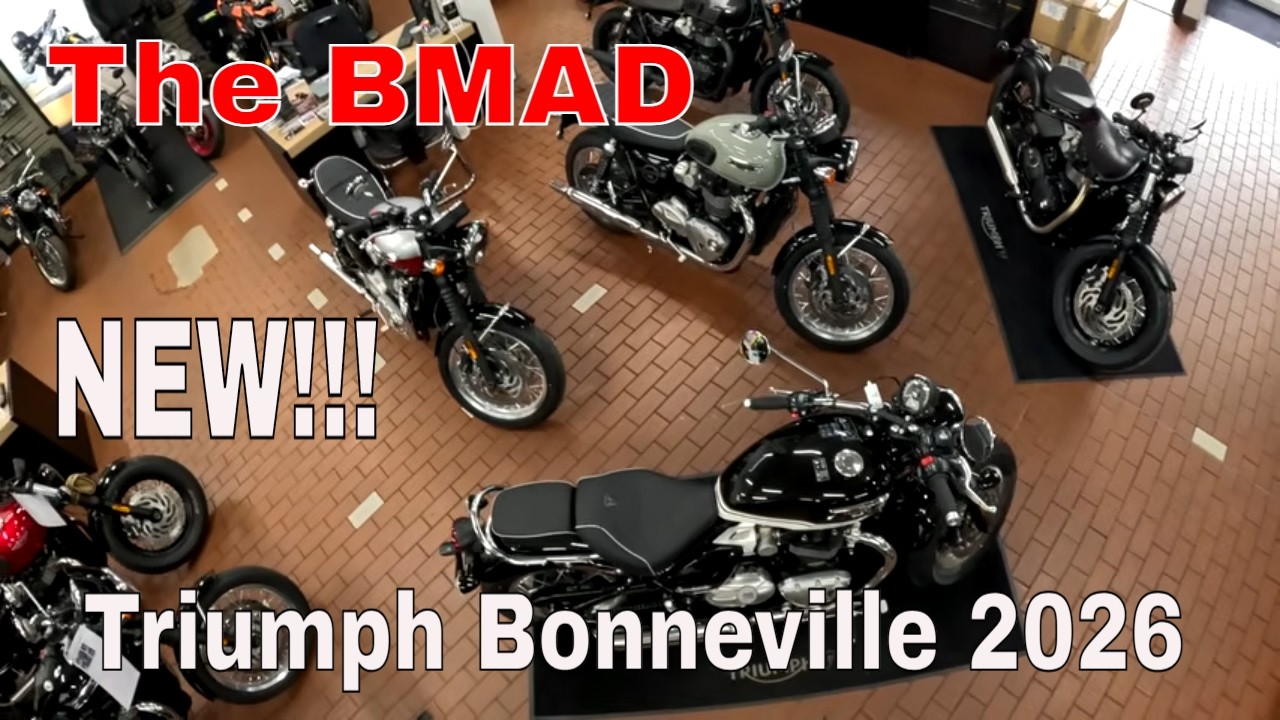 2026 Triumph Bonneville Reveals Game-Changing Updates at Ocean Triumph in Plymouth