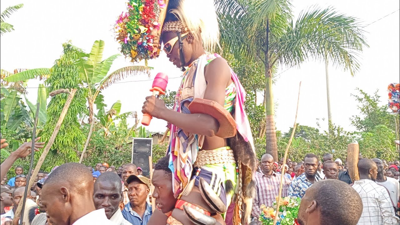 #Imbalu2024: Edrine singing Imbalu song about the election of Umukuuka Mudoma