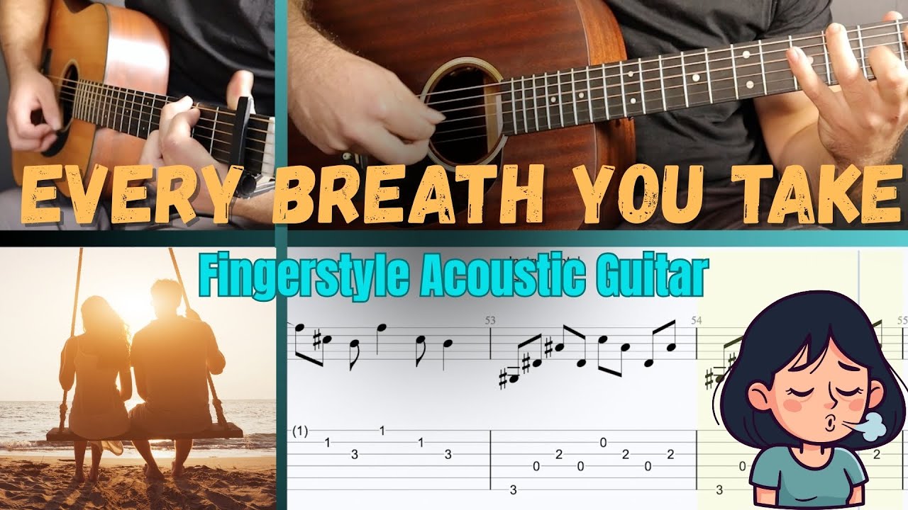 Every Breath You Take - Guitar Tutorial