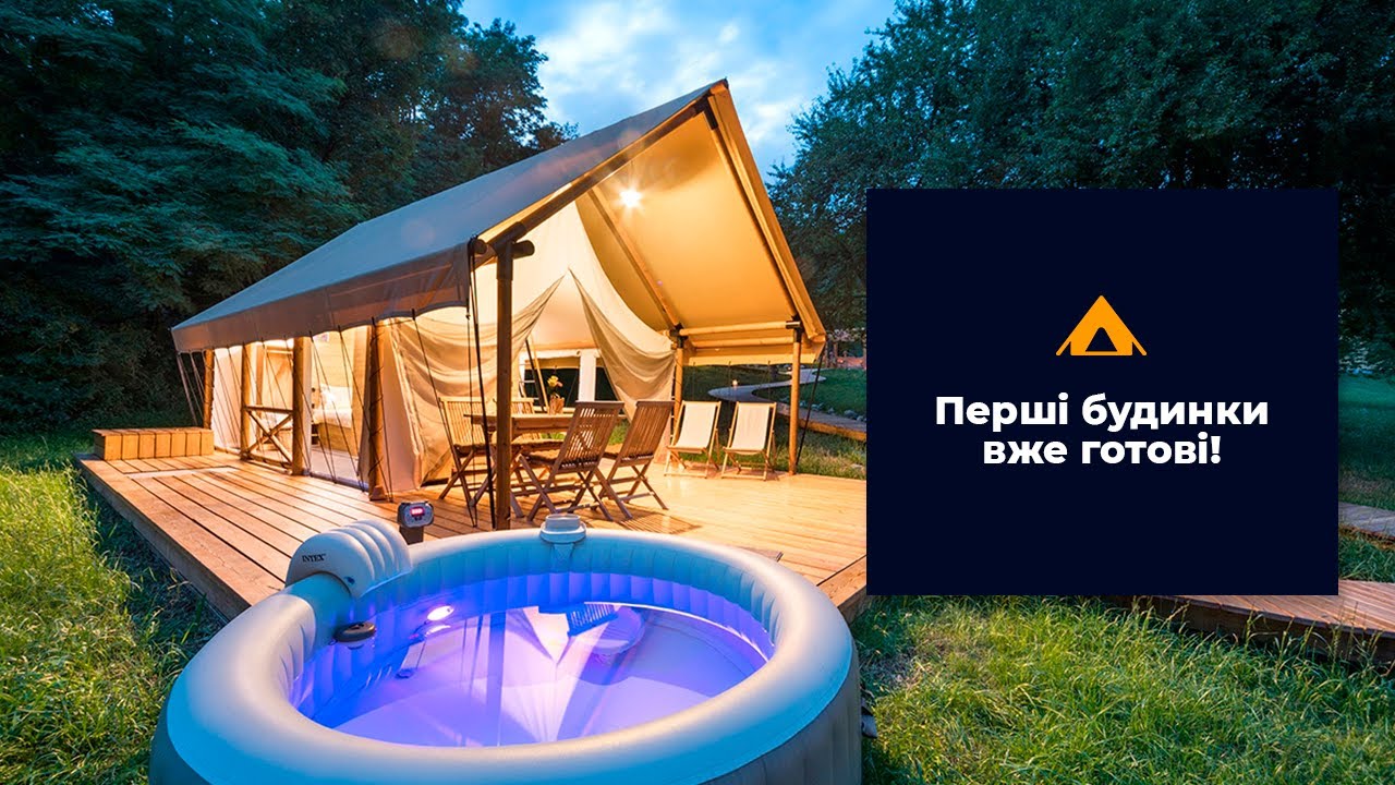 The first glampings already done | Sun Space Ukraine 🇺🇦