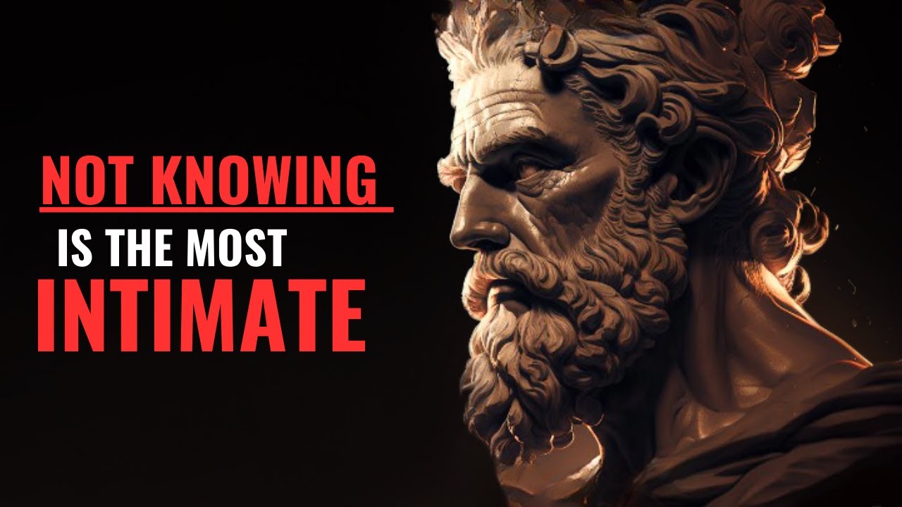‘Not knowing is the most intimate.’ - Spiritual Growth Speech