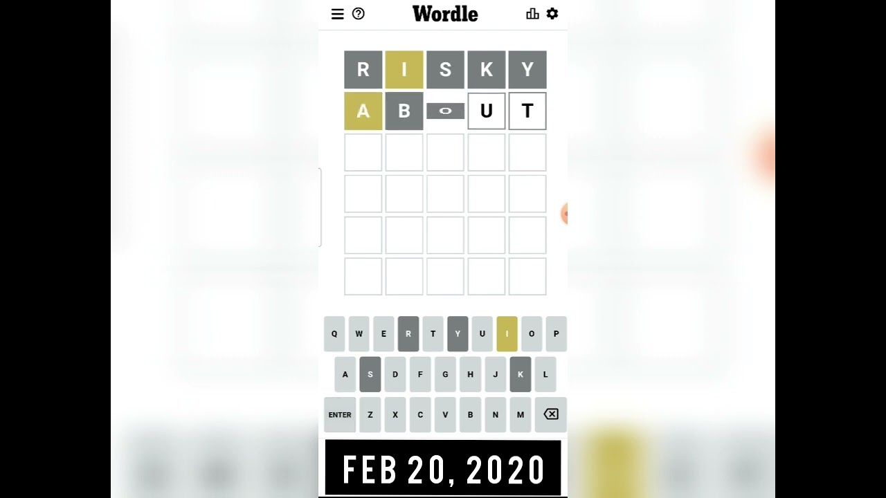 Wordle Number 246 - February 20, 2022
