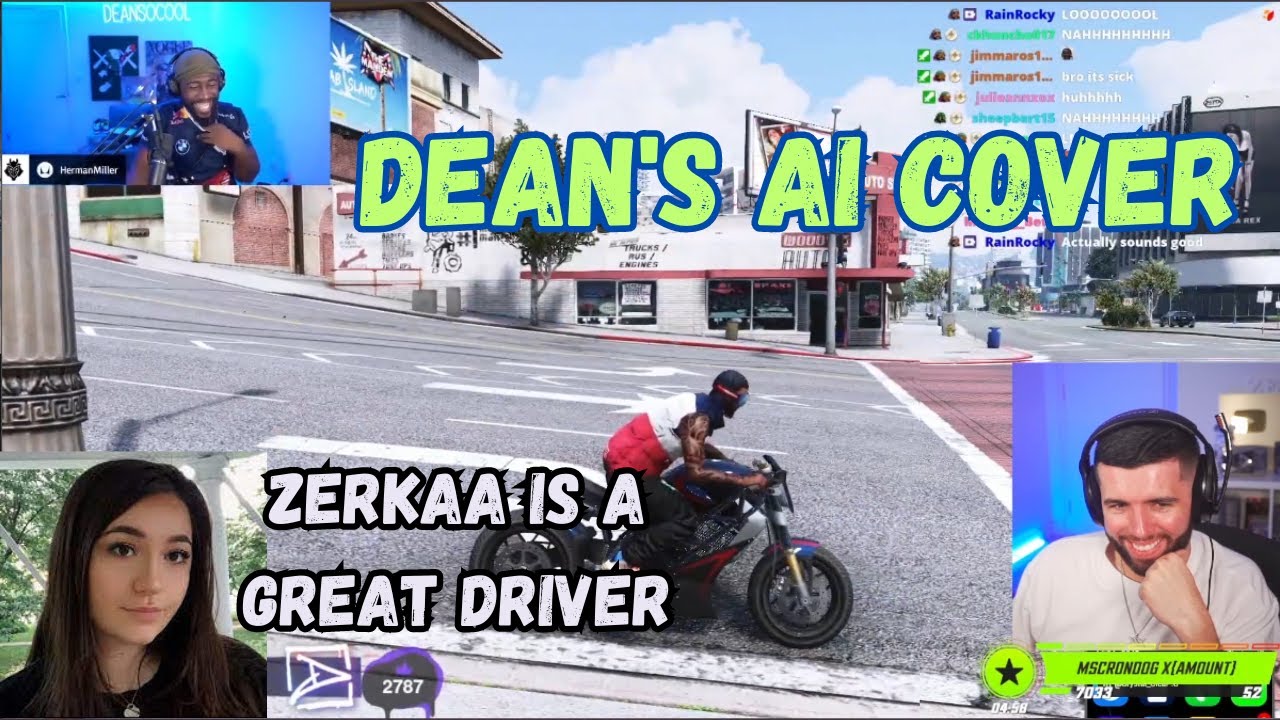 Zerkaa REACTS To Banana(Claire) Comparing Him to Ming & Dean's Marvin Room AI COVER | MANDEM NOPIXEL
