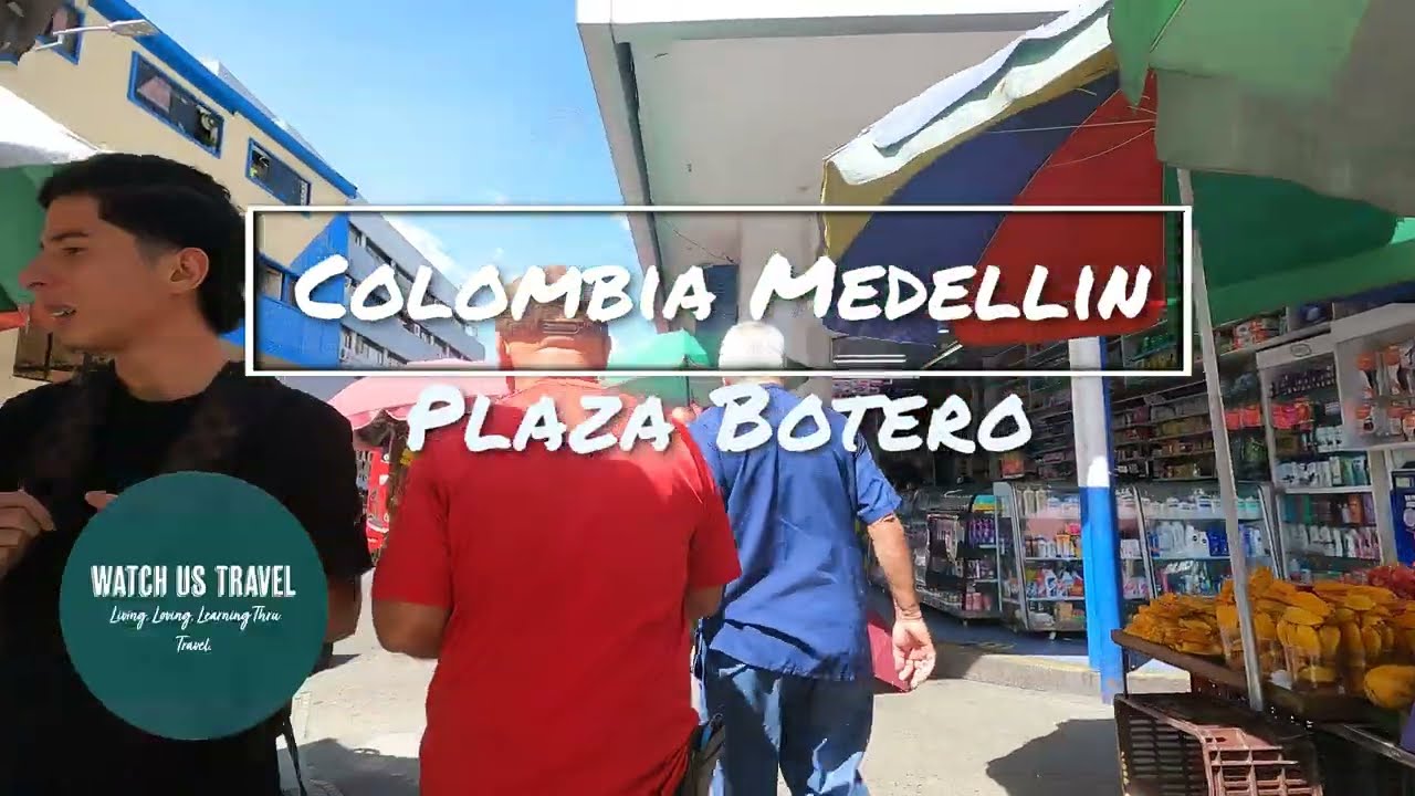 Plaza Botero| La Veracruz | Centro Downtown| Medellin 4K HDR 🇨🇴 👀