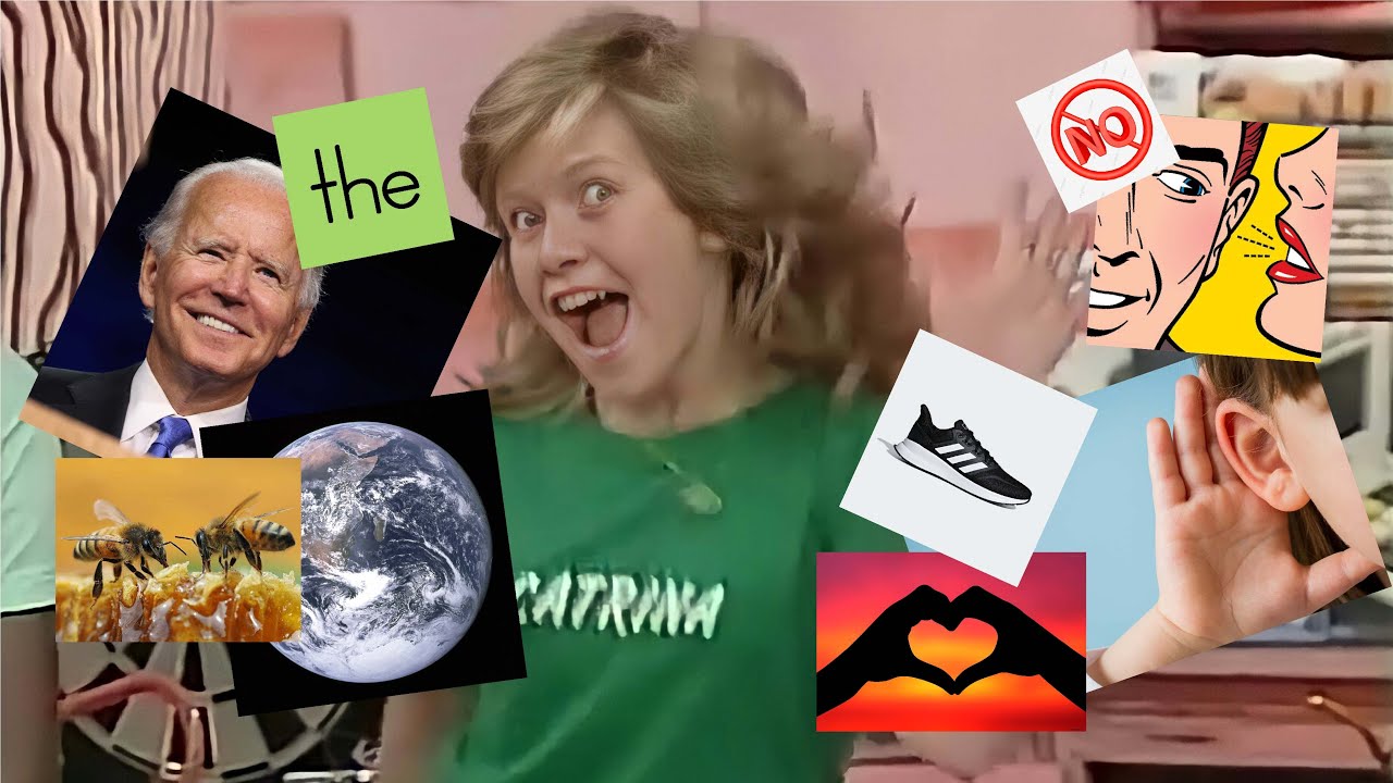 Hi my name is catrina but every word is a google image