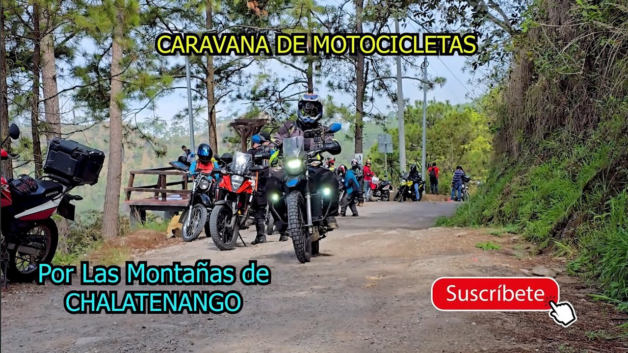 Caravan En Moto Por Las Montañas de Chalatenango, Nos Fuímos Hasta San Fernándo, EL SALVADOR.