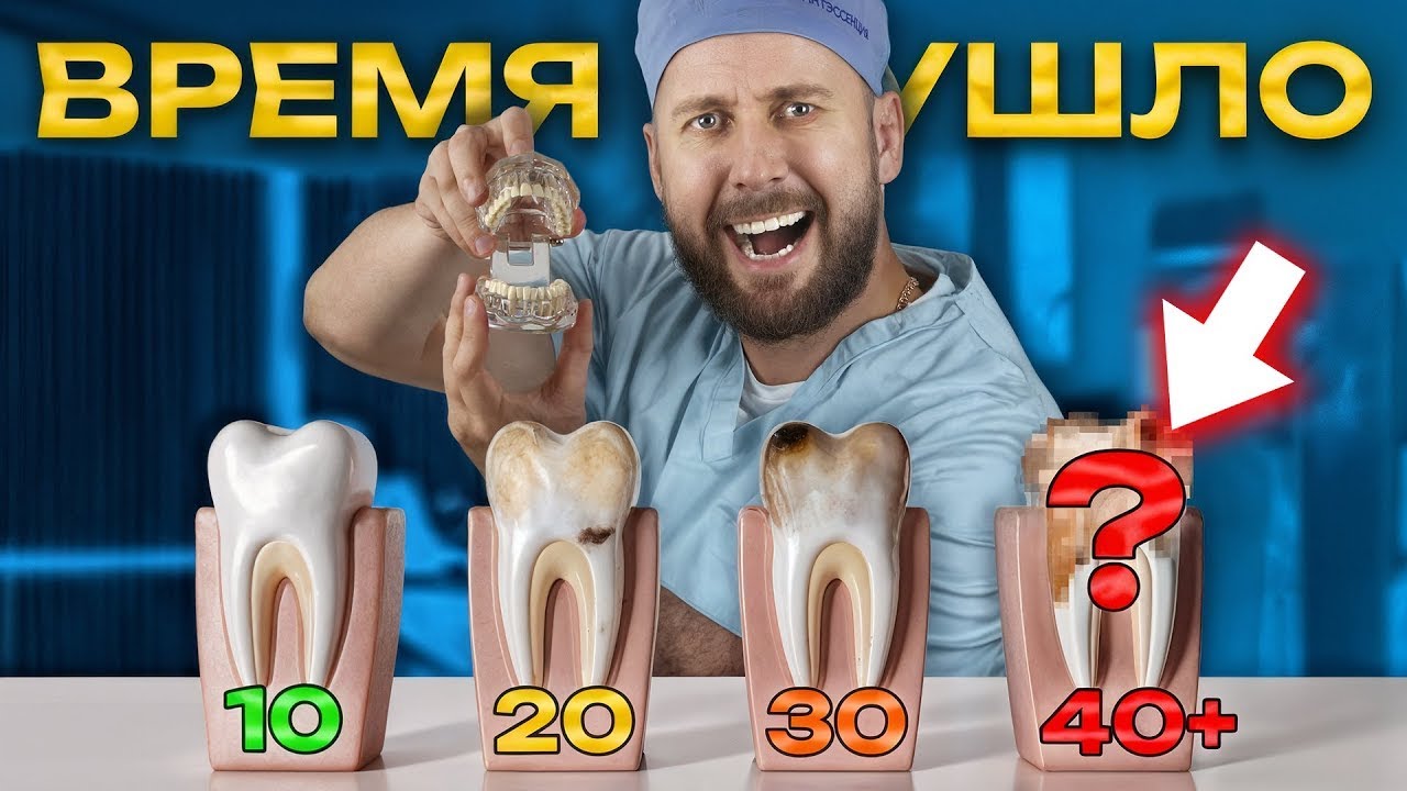Мне 38. Если вам от 20 до 50, пожалуйста, посмотрите это про свои зубы.