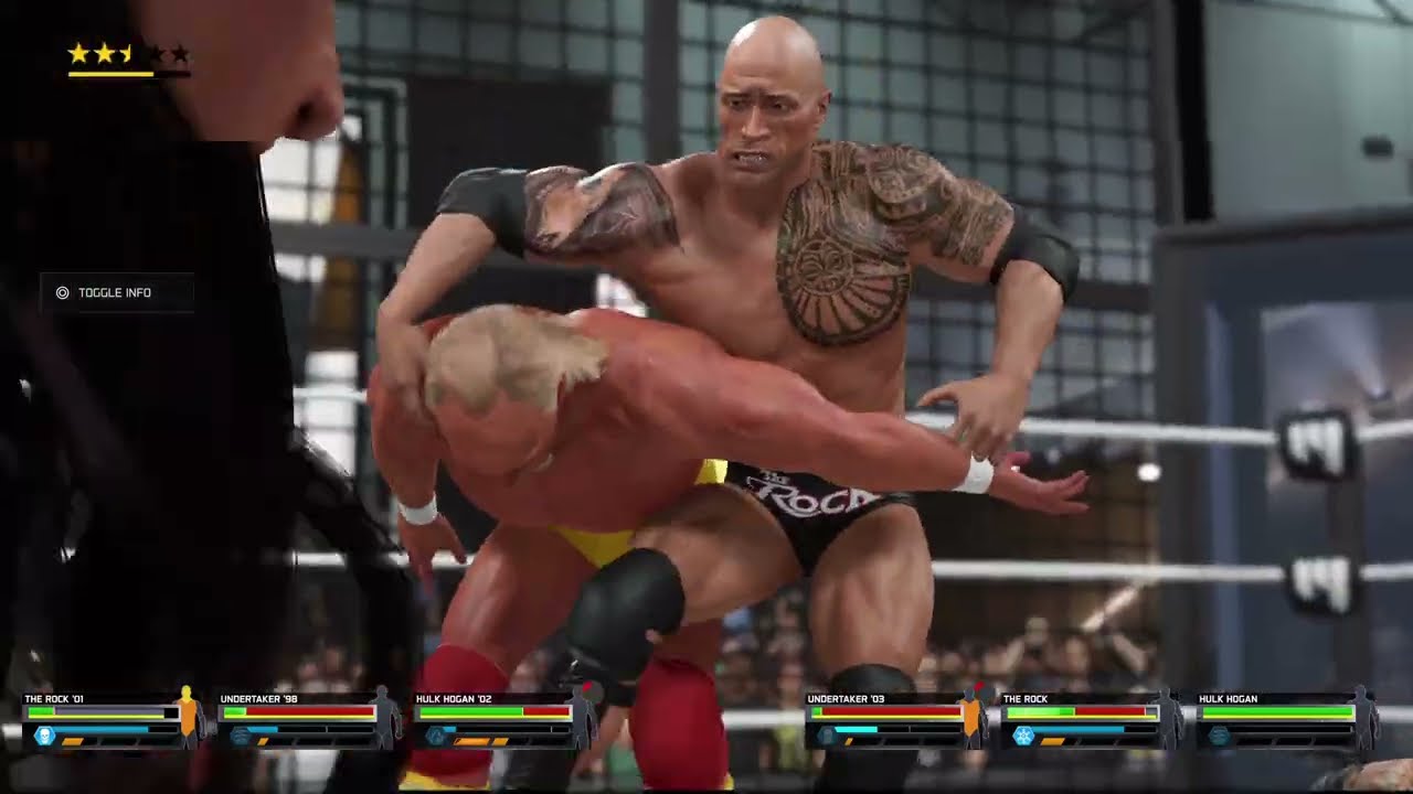 WHO SURVIVES THIS?! 2 ROCKS 2 HOGANS 2 TAKERS 💀 WWE 2K25 #WWE2K25