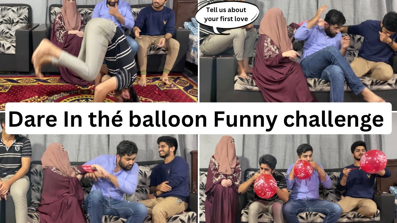 Dare In the Balloon 🎈 Funny Challenge | Game Challenge by Sulyam Fun ​⁠@Sulyamfun